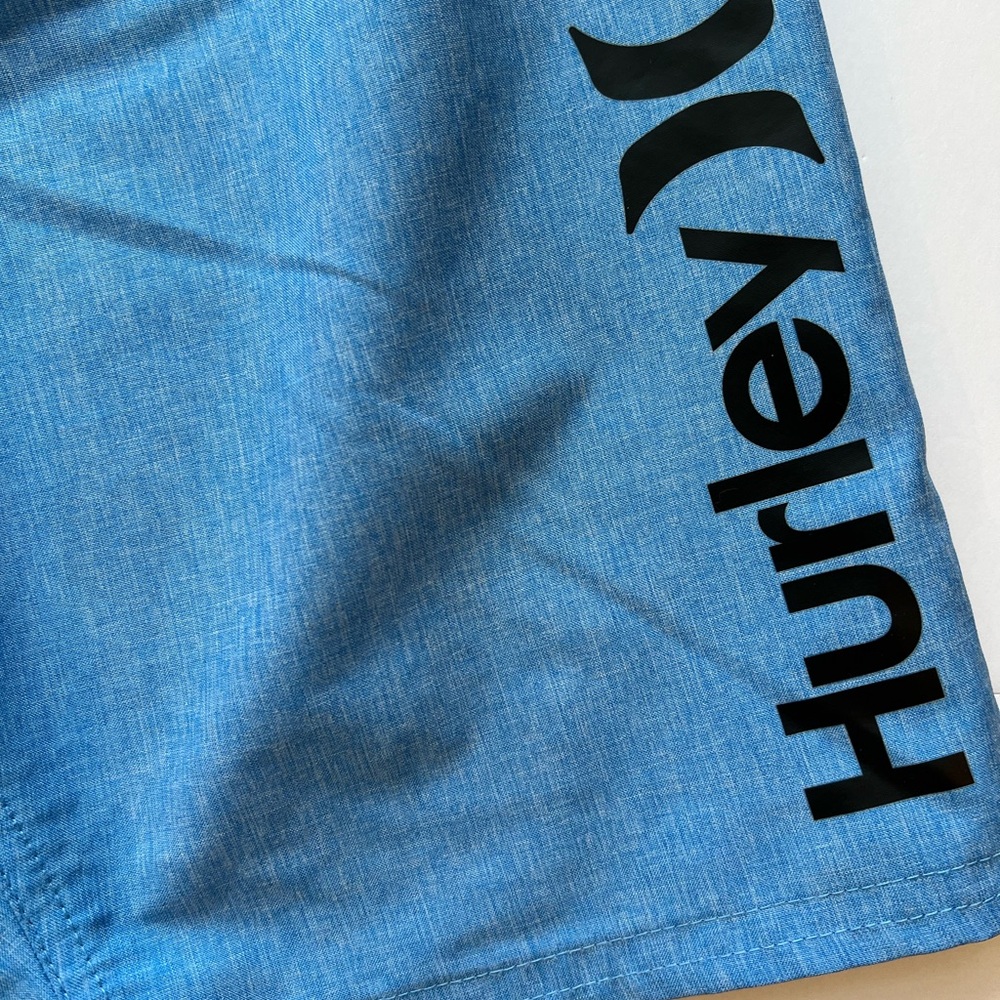Hurley Boys Blue Board Shorts/ Swim Shorts - Picture 2 of 4